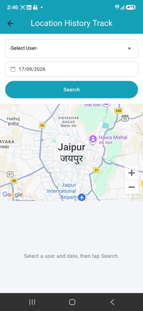 WHM Mobile Location History Track