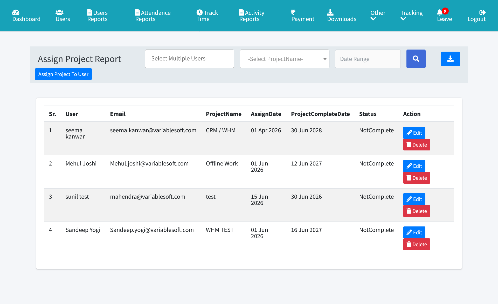 Employee monitoring policy planning