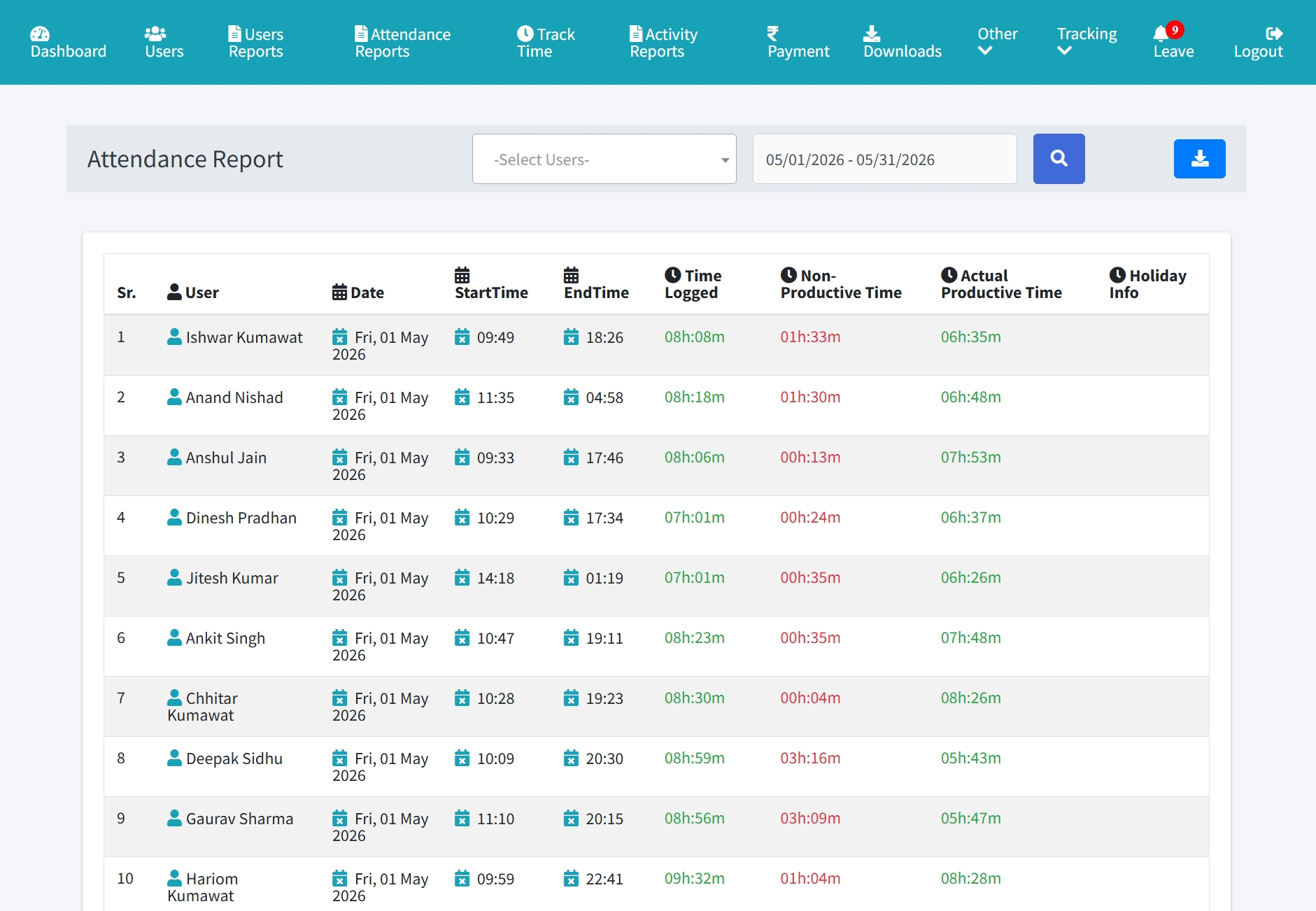 Mobile App & Reports Guide screenshot